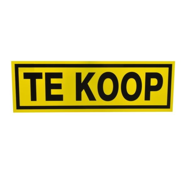 PLAQUE DE VENTE A VENDRE 500X160 MM
