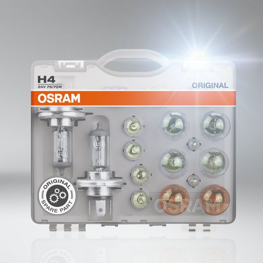 KIT AMPOULES OSRAM H4 24V