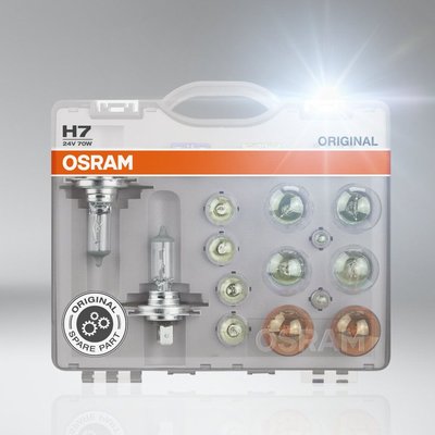 KIT AMPOULES OSRAM H7 24V