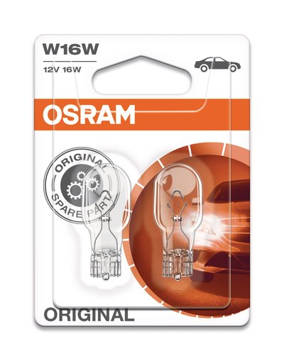 AMPOULE OSRAM W16W 12V BLISTER